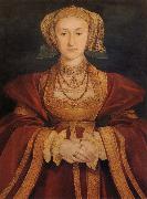 Hans Holbein Anne de Cleves reine d'Angleterre,quatrieme epouse d'Henri VIII oil on canvas